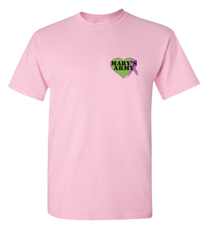 Sm Logo tee shirt pink